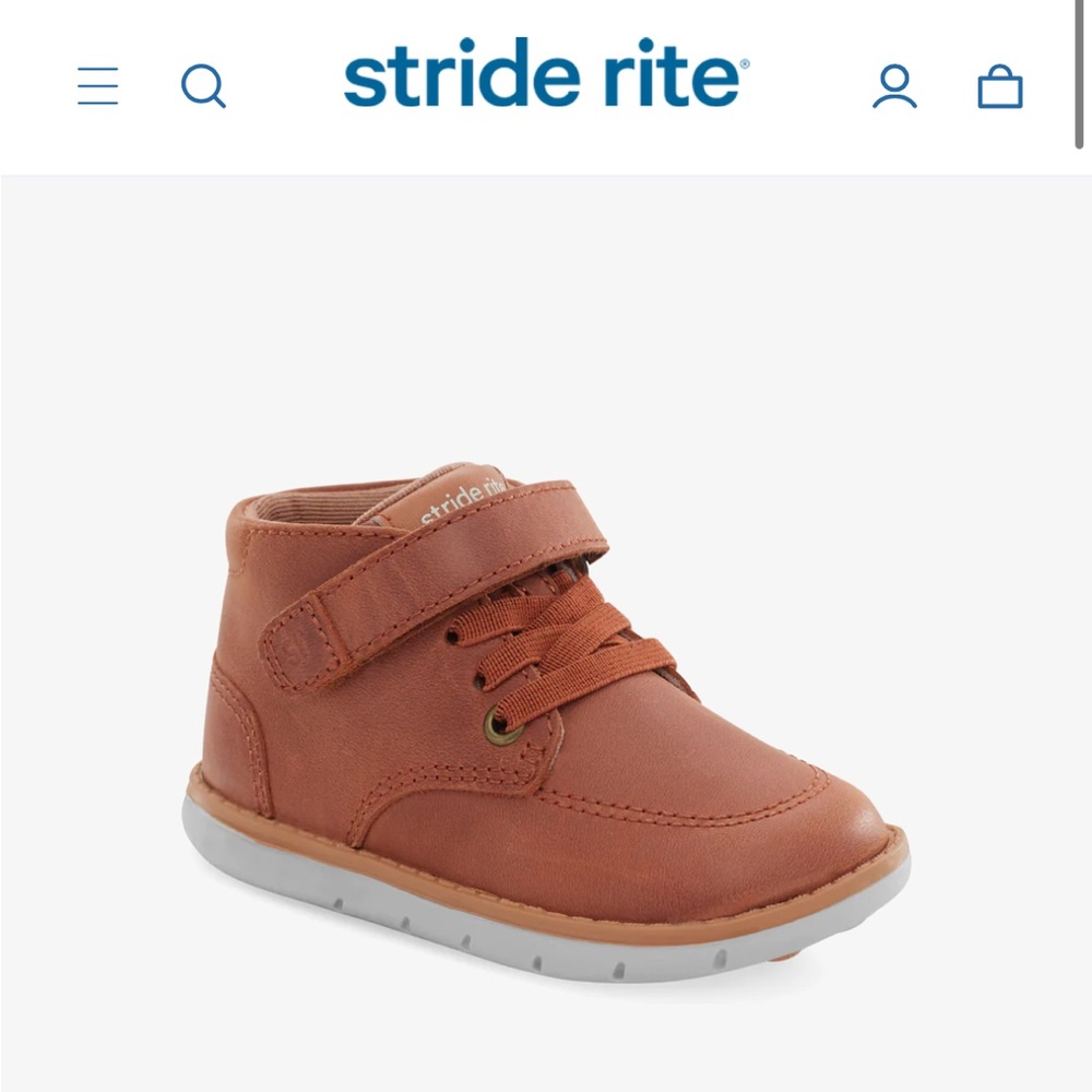 Stride Rite Quinn boot in Sierra 6.5w